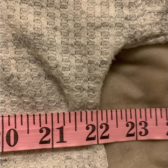 Cyrus Textured Knit in Light Gray with hood size xl euc - Picture 4 of 5